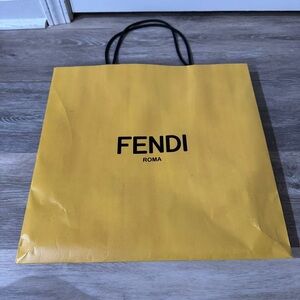 Fendi Authentic Shopping Bag 16x15